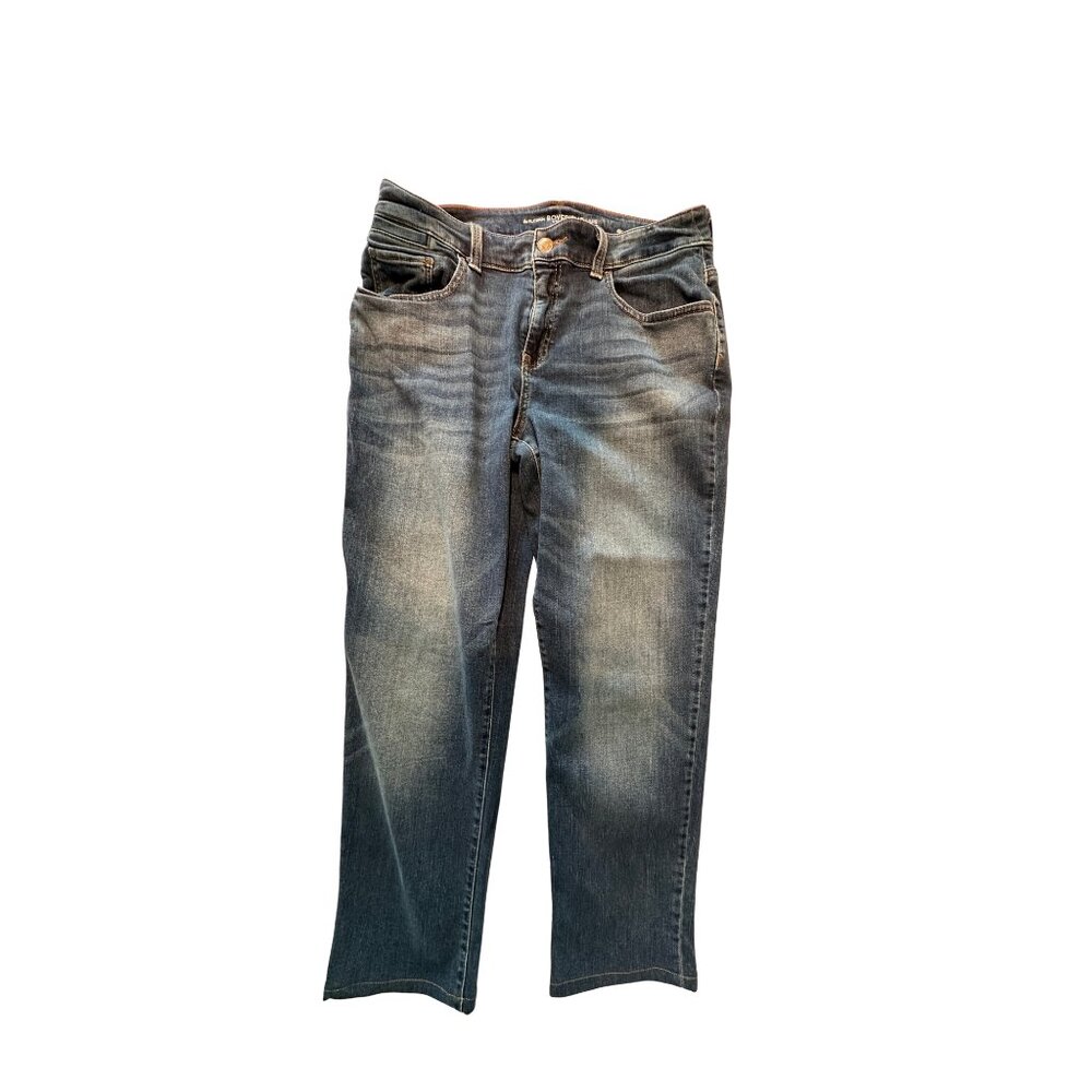 Chico’s Platinum Boyfriend Jeans – Size 0.5 Regular – Stretch Denim